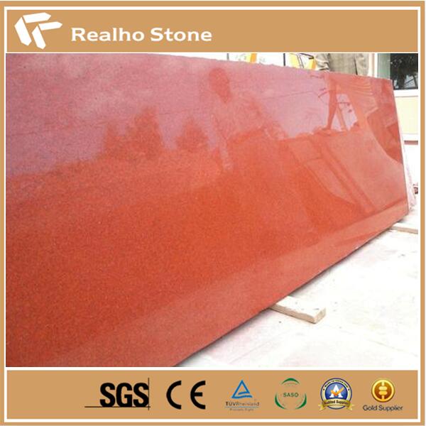 Lloses de granit vermell de l'Índia Lakha per a taulells de cuina India Lakha Red Granite Slabs for Kitchen Countertops