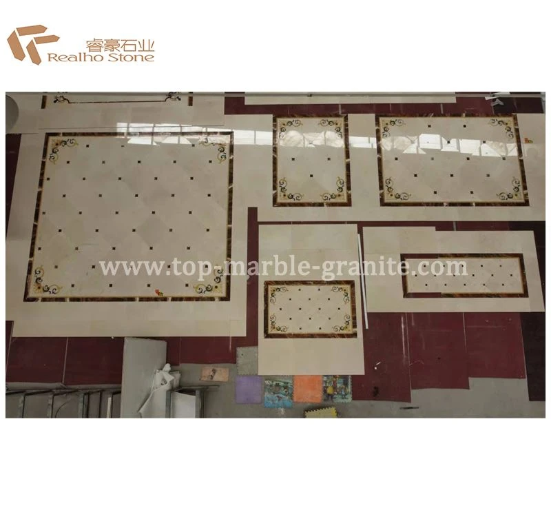 Floor mosaic medallion Floor mosaic medallion