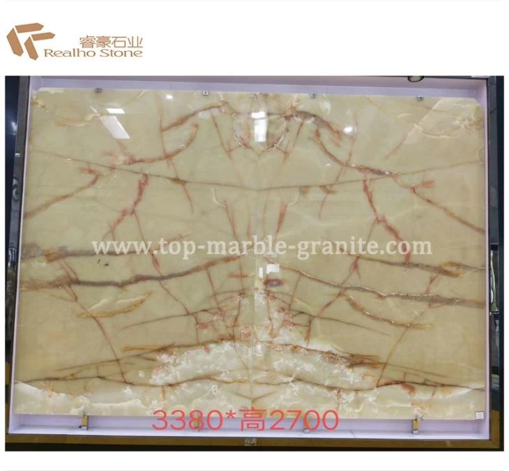 White Onyx Slabs For Wall Background