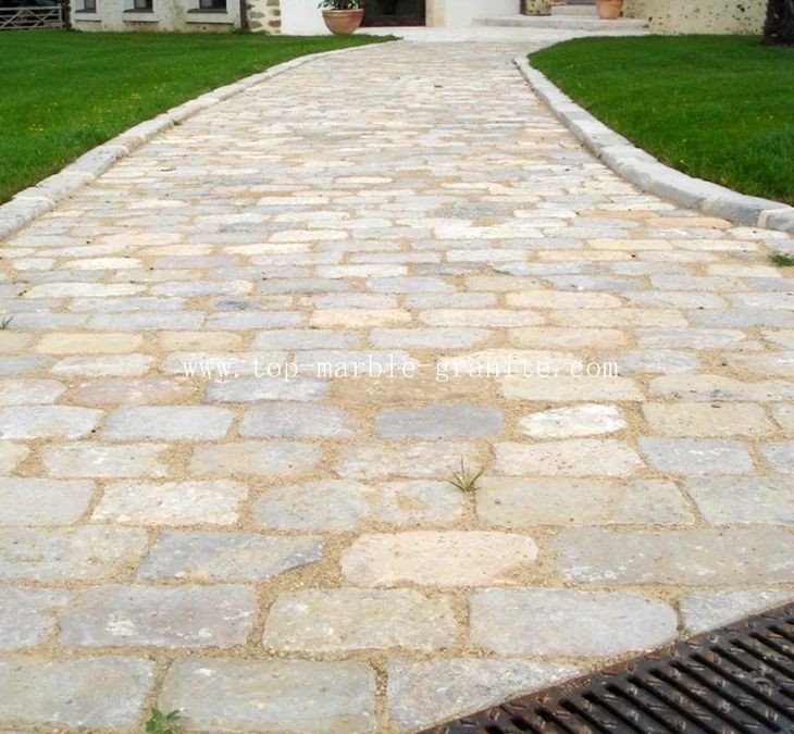 limestone cobblestone paving stone