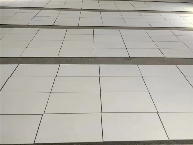 white marble floor tile